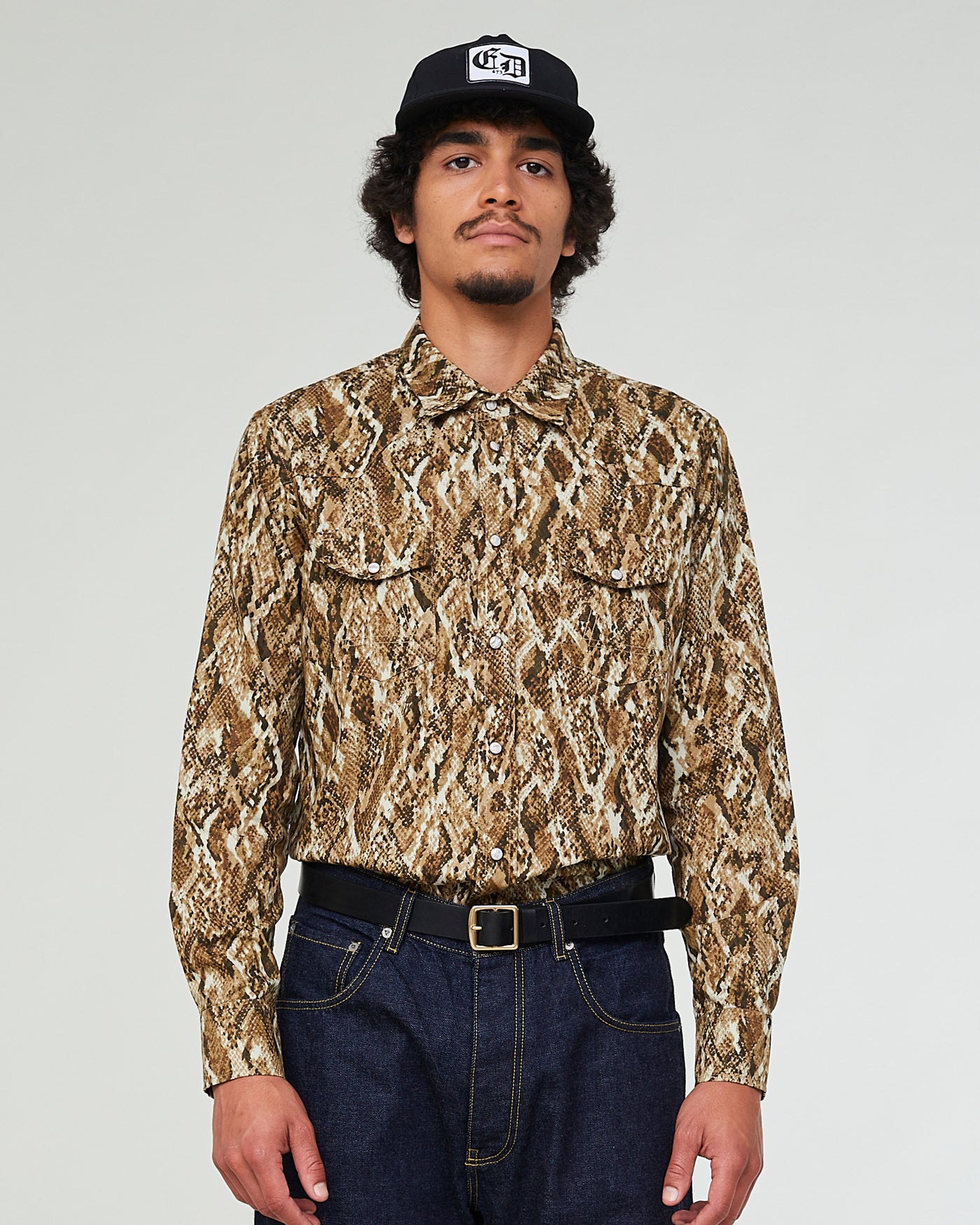 Western Shirt Cobra Cotton Multi