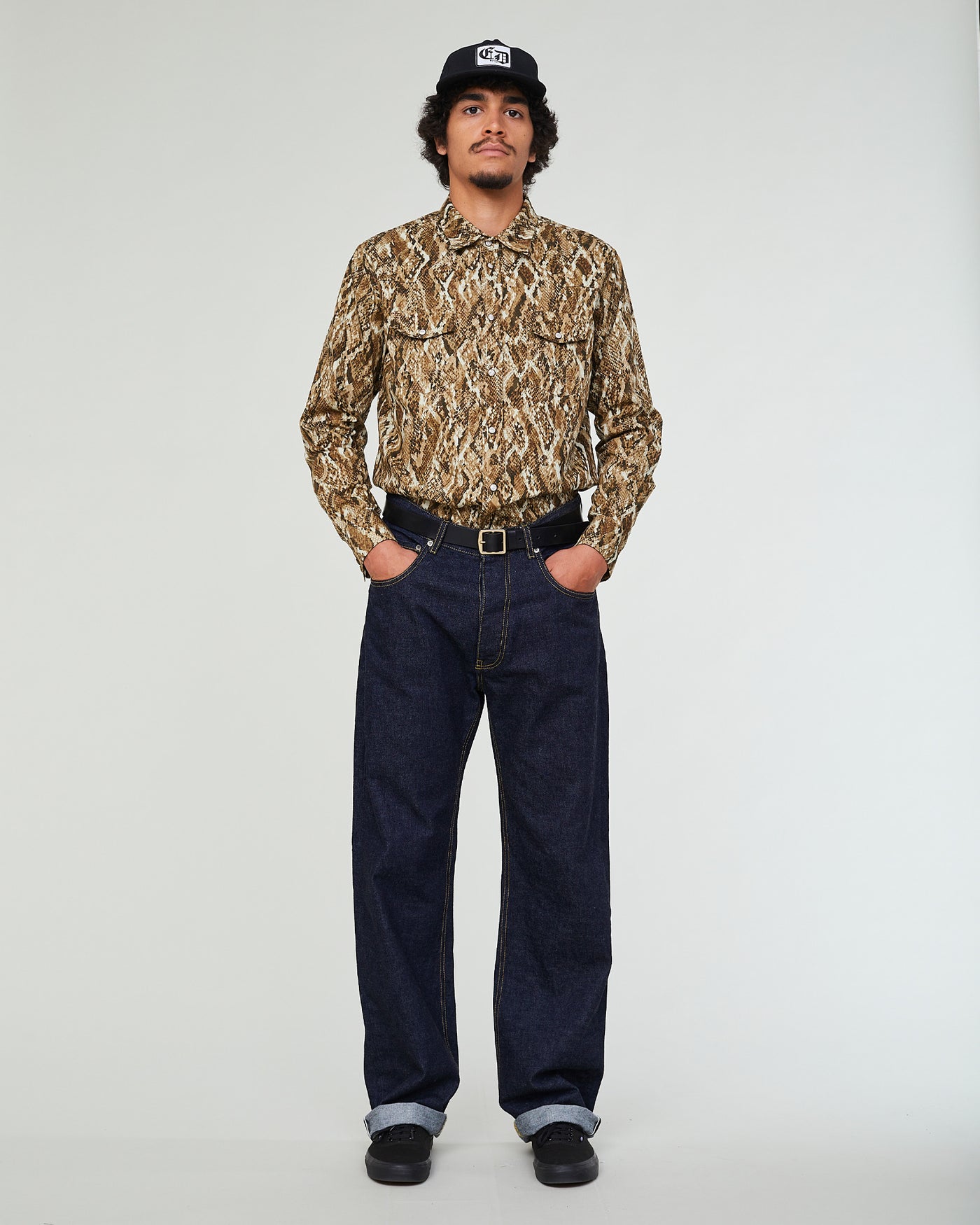 Western Shirt Cobra Cotton Multi