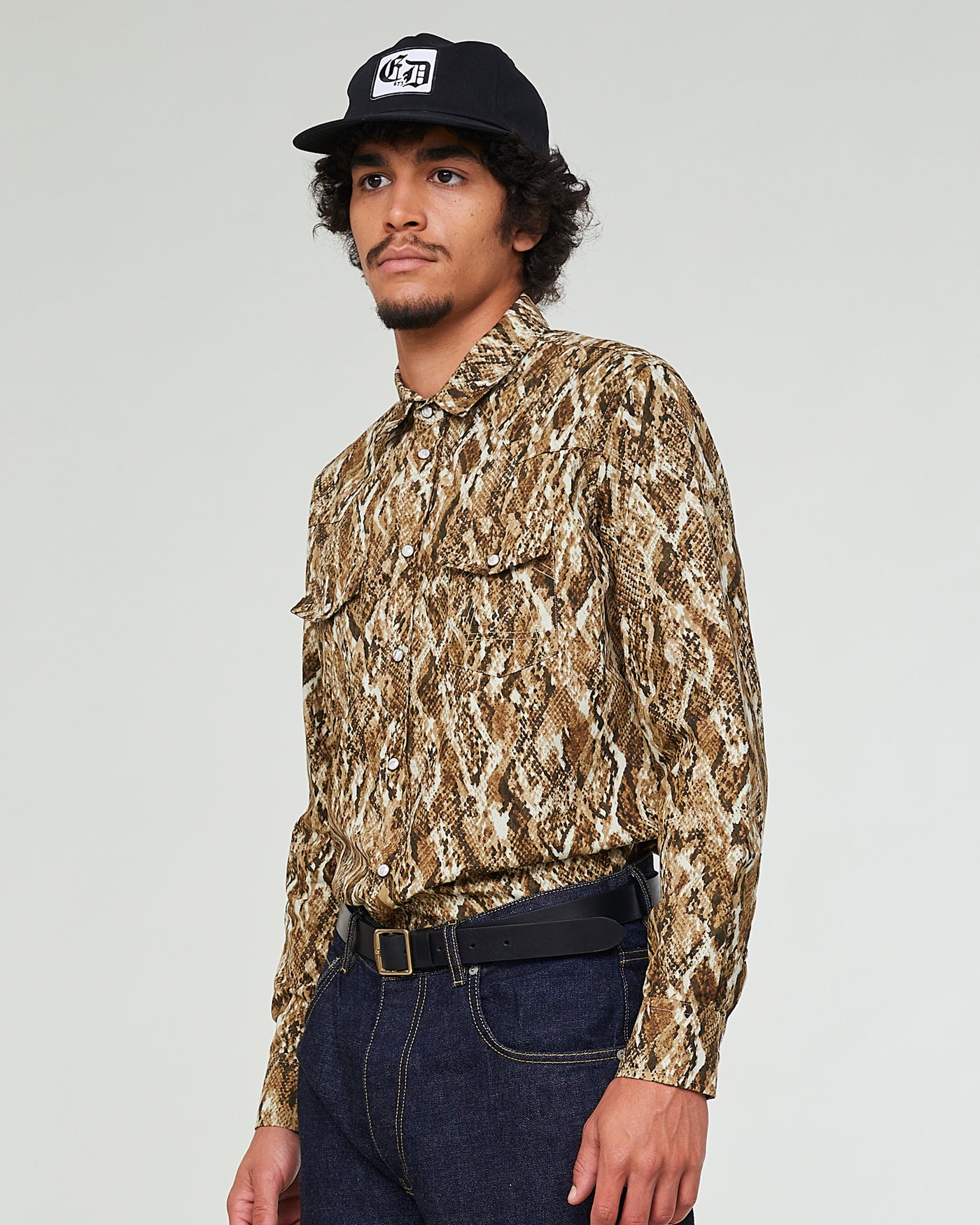 Western Shirt Cobra Cotton Multi