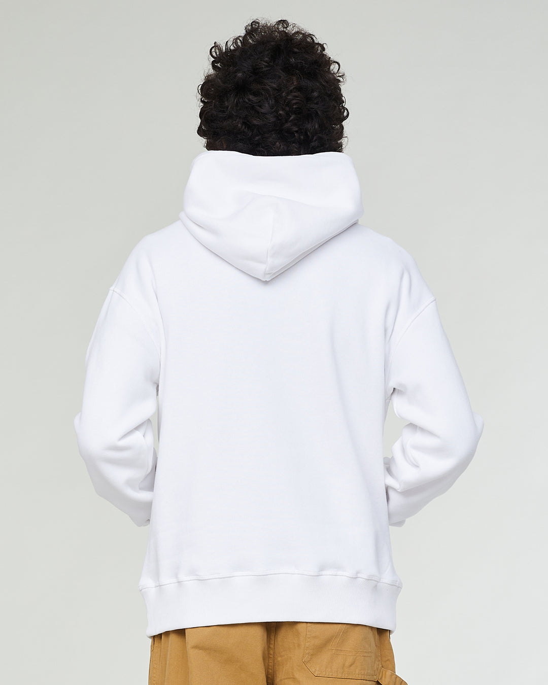 Scotty Hoodie Dust Basic Fleece White