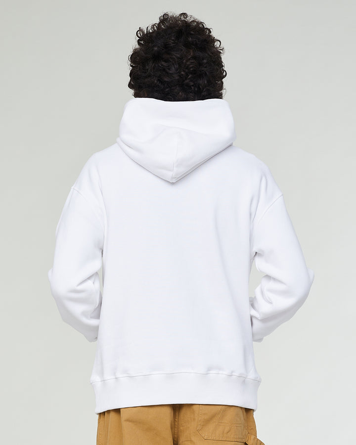 Scotty Hoodie Dust Basic Fleece White
