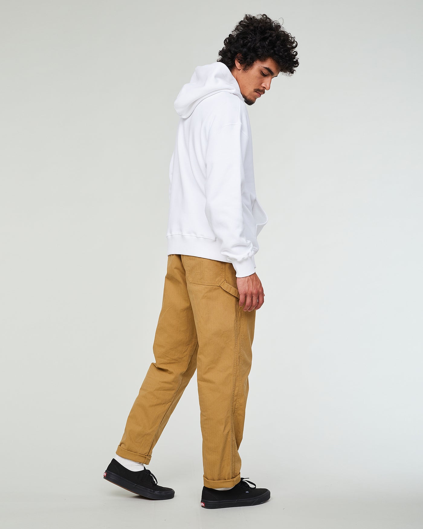Scotty Hoodie Dust Basic Fleece White
