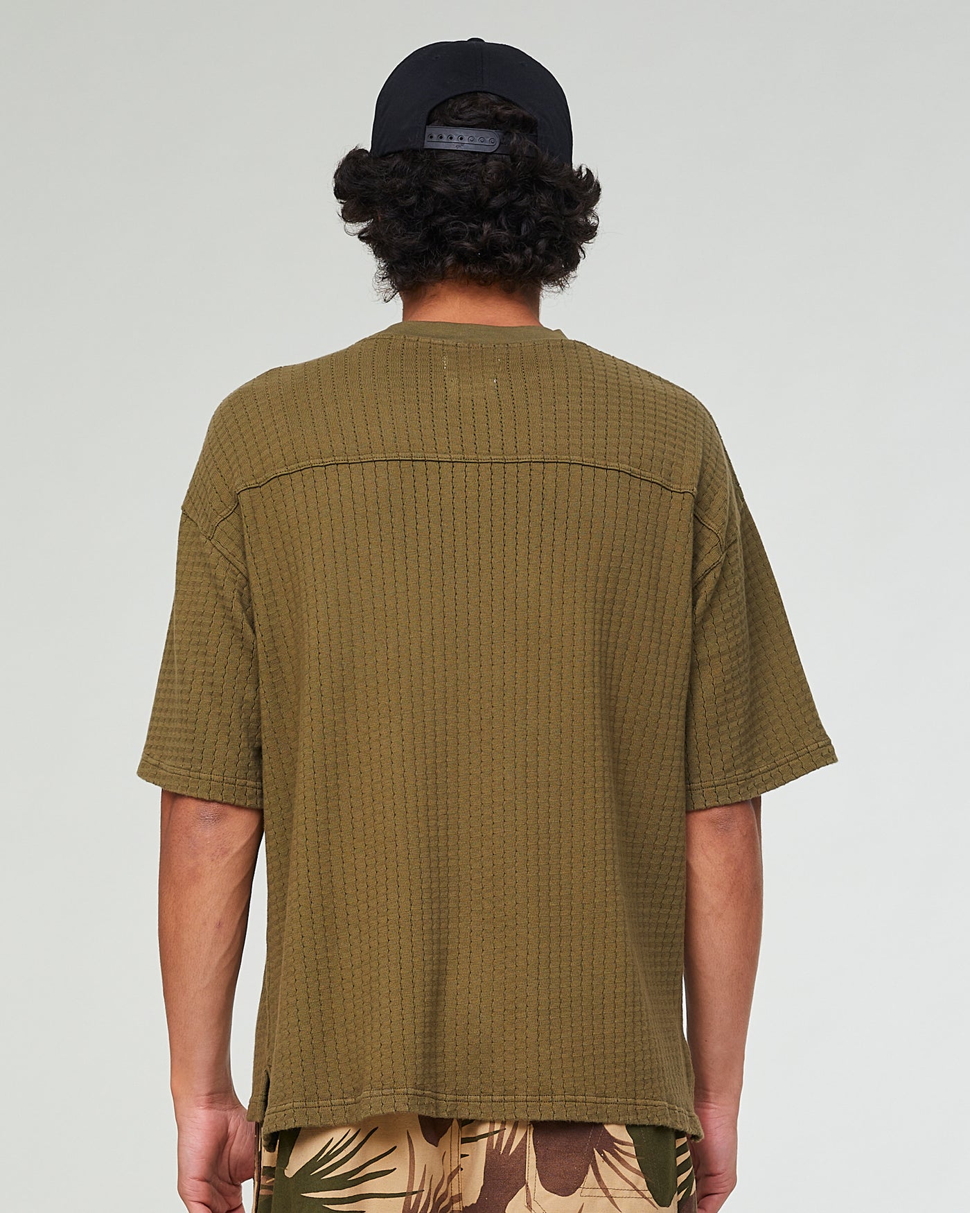 Big T Cotton Mesh Lizard