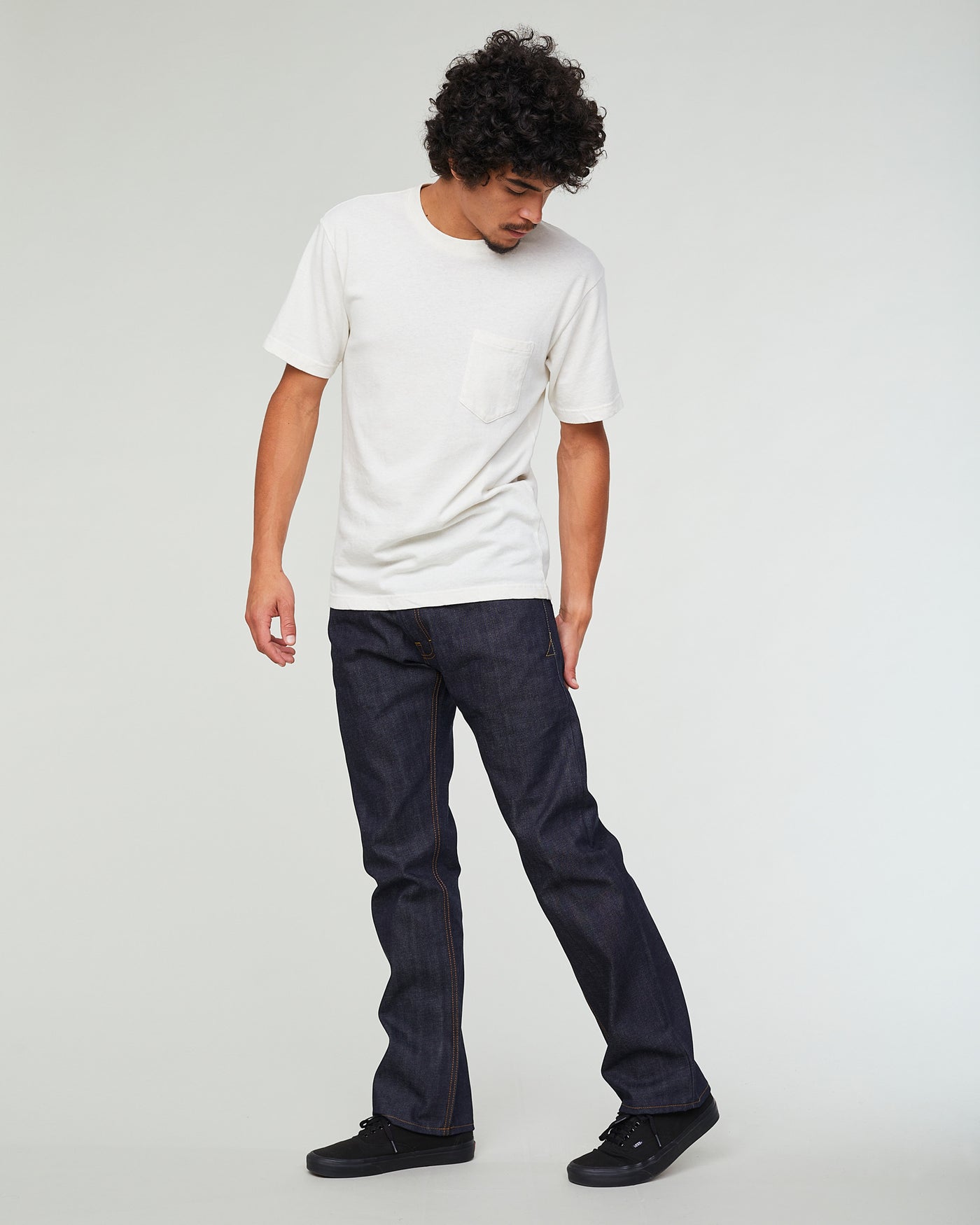 Pocket T-Shirt Cotton Hemp Milk
