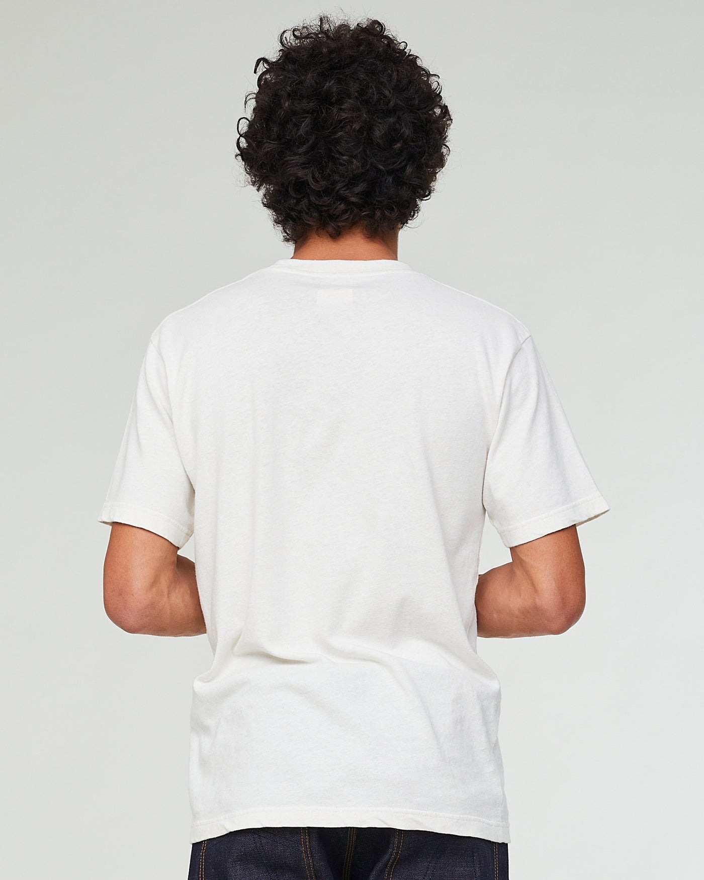 Pocket T-Shirt Cotton Hemp Milk