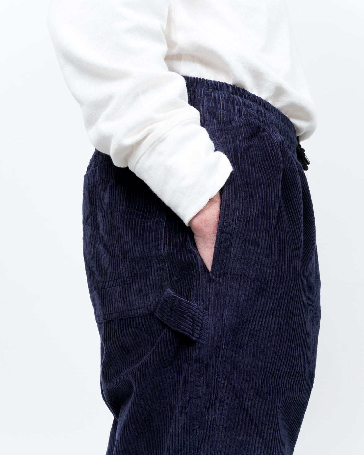 Gonz Pants 8 Wale Heavy Cord Navy