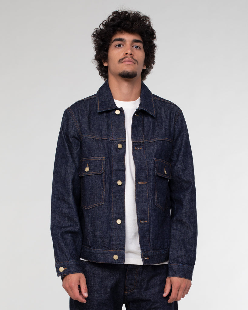 【EZKATON】24FW★ Dust Denim Shirt Jacket Frame Denim Shirt Jacket | Saks Fifth Avenue