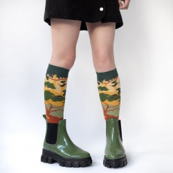 BM - Foret Multicolor Knee Socks