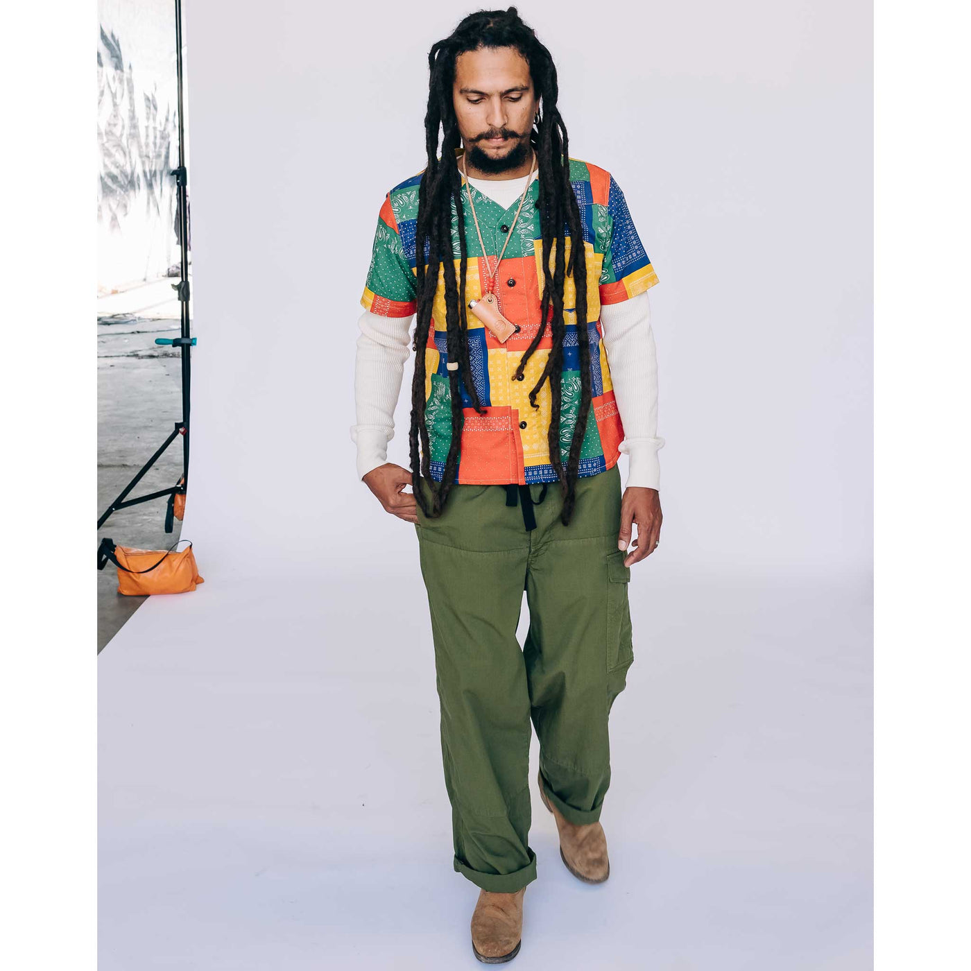 Yankee Shirt Rainbow Bandana Multi