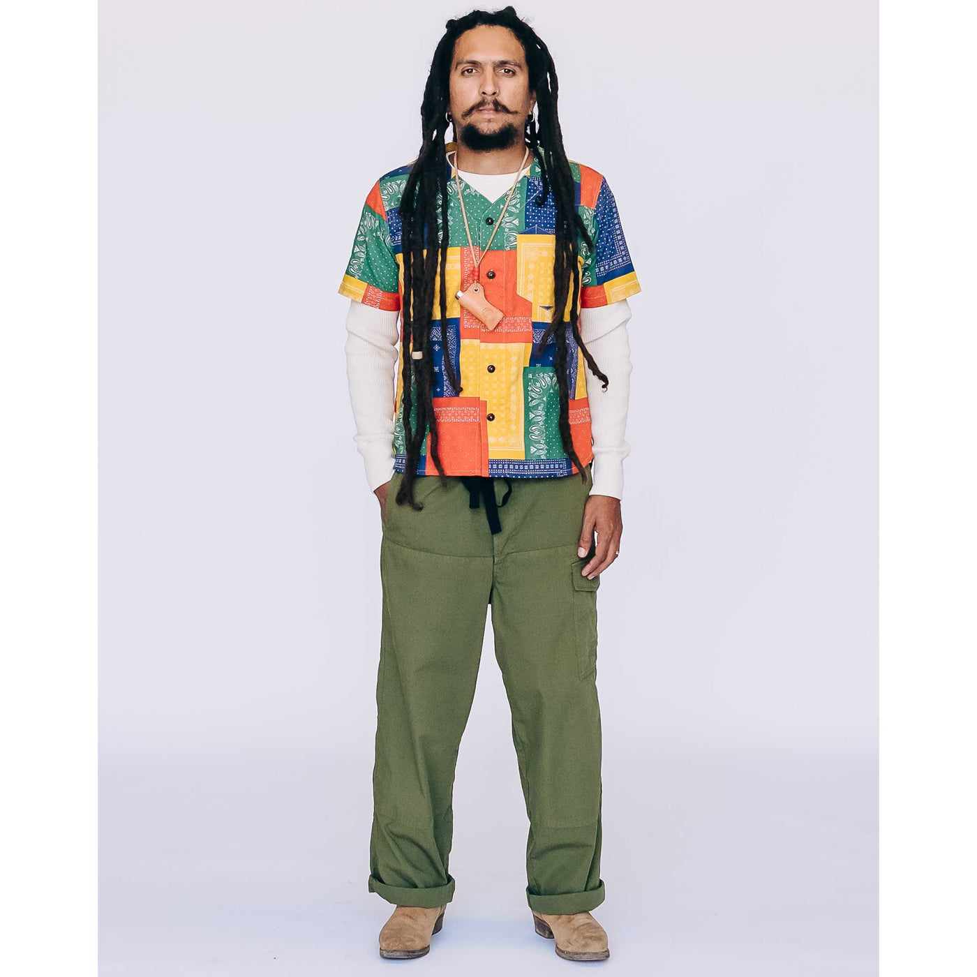 Yankee Shirt Rainbow Bandana Multi