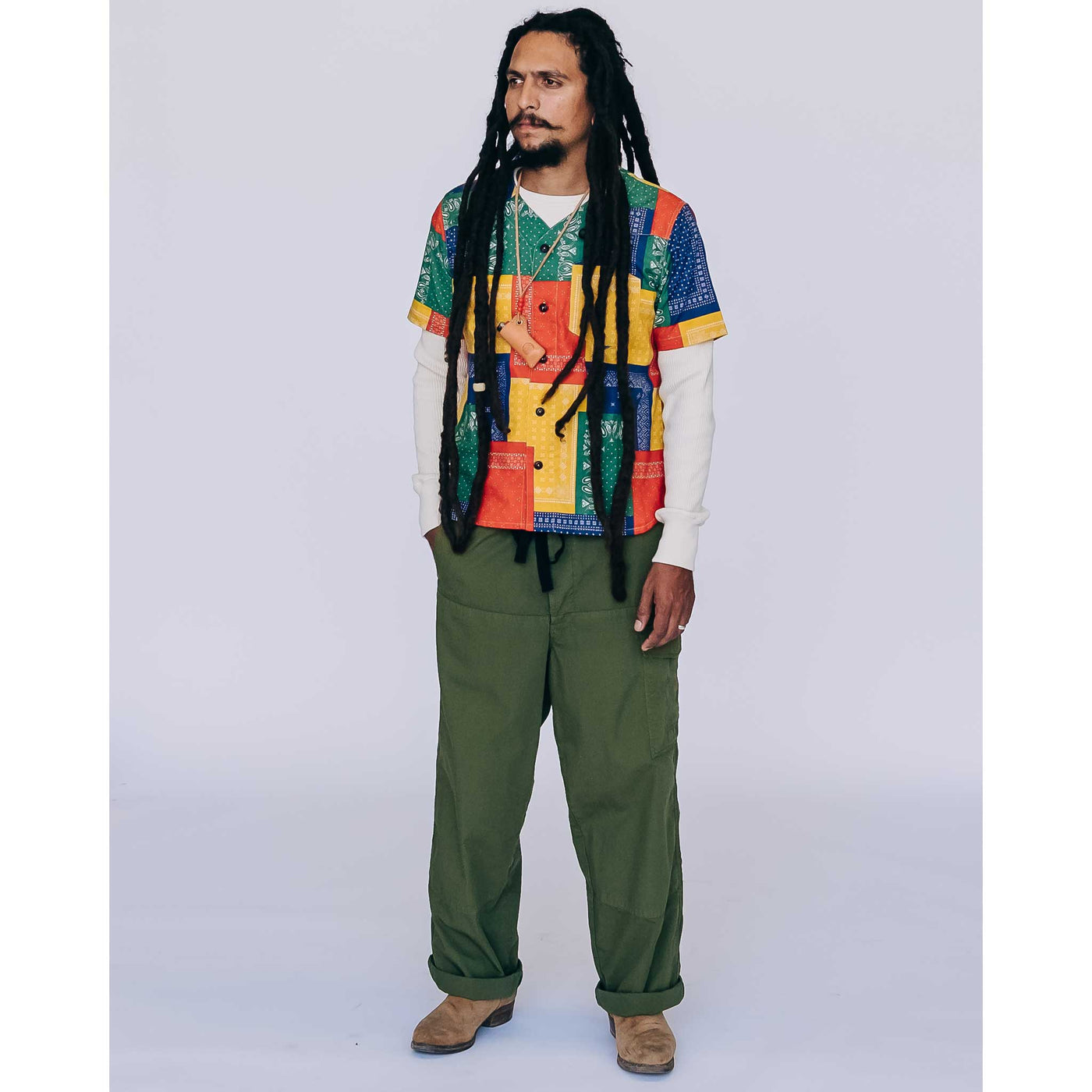 Yankee Shirt Rainbow Bandana Multi