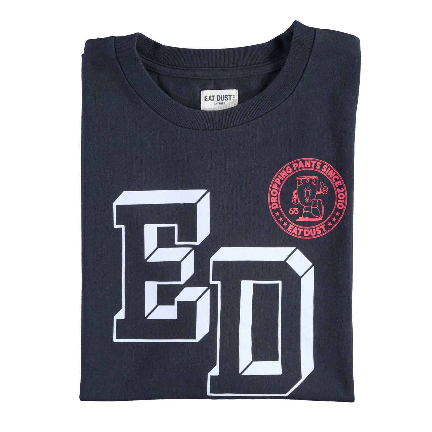 T-Shirt Established Dedication Organic Cotton Navy