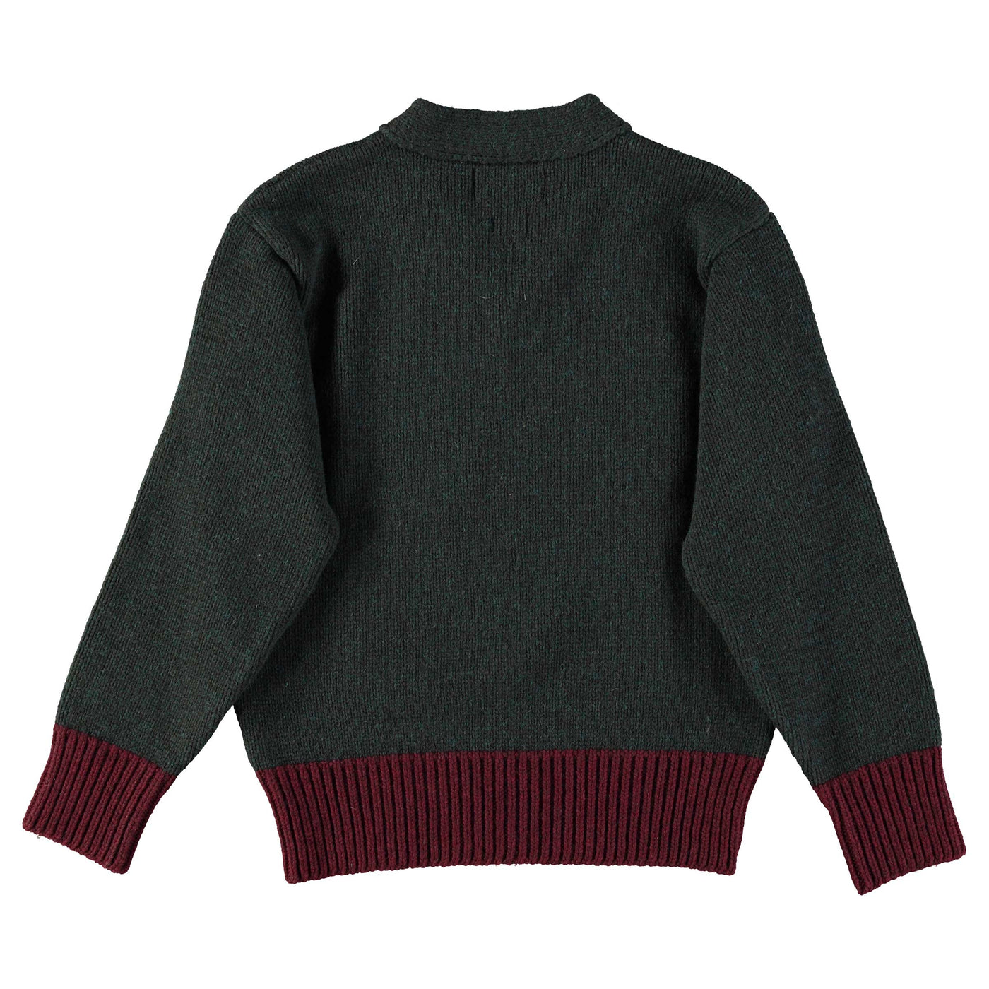 Bi Colored V-Neck knit