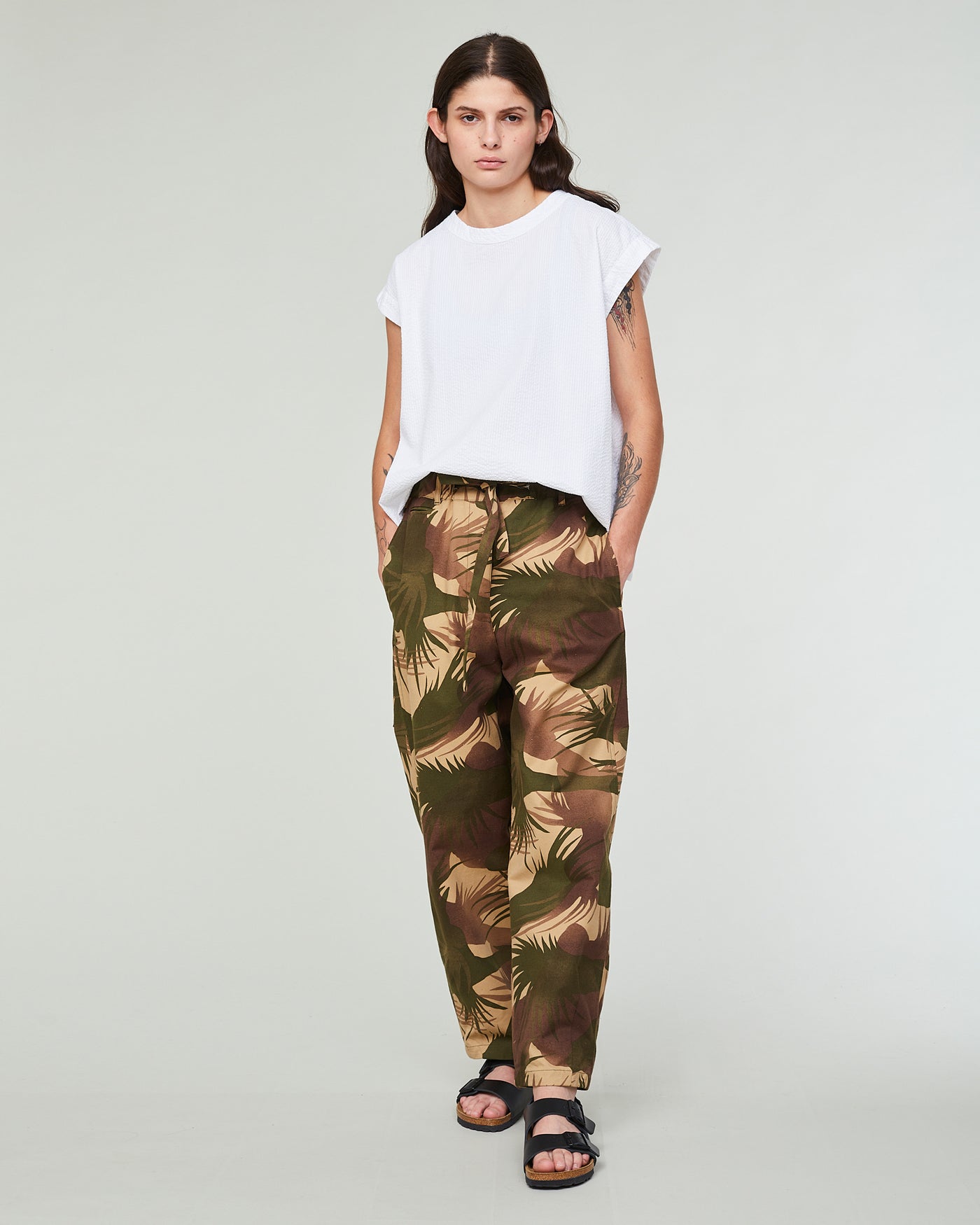 G.o.D Pasha Pants Tropical Cotton Dune