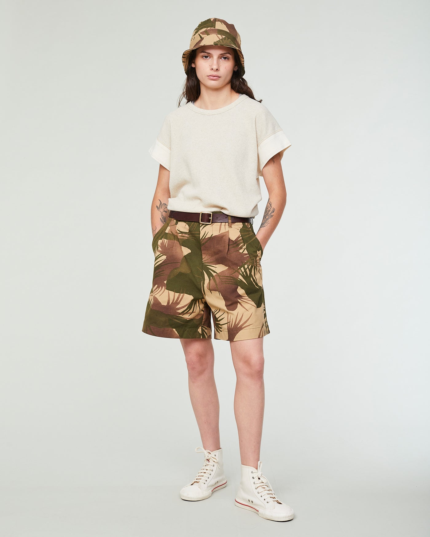 G.o.D River Short Tropical Cotton Dune
