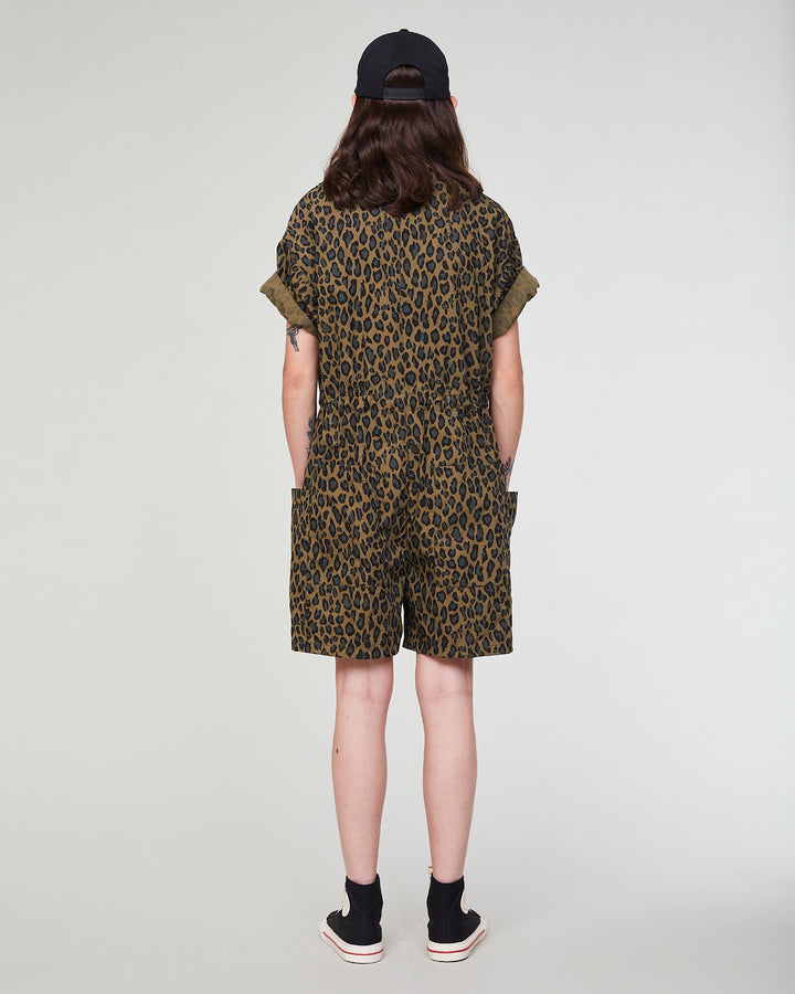 G.o.D Expedition Suit Cheetah Cotton Khaki