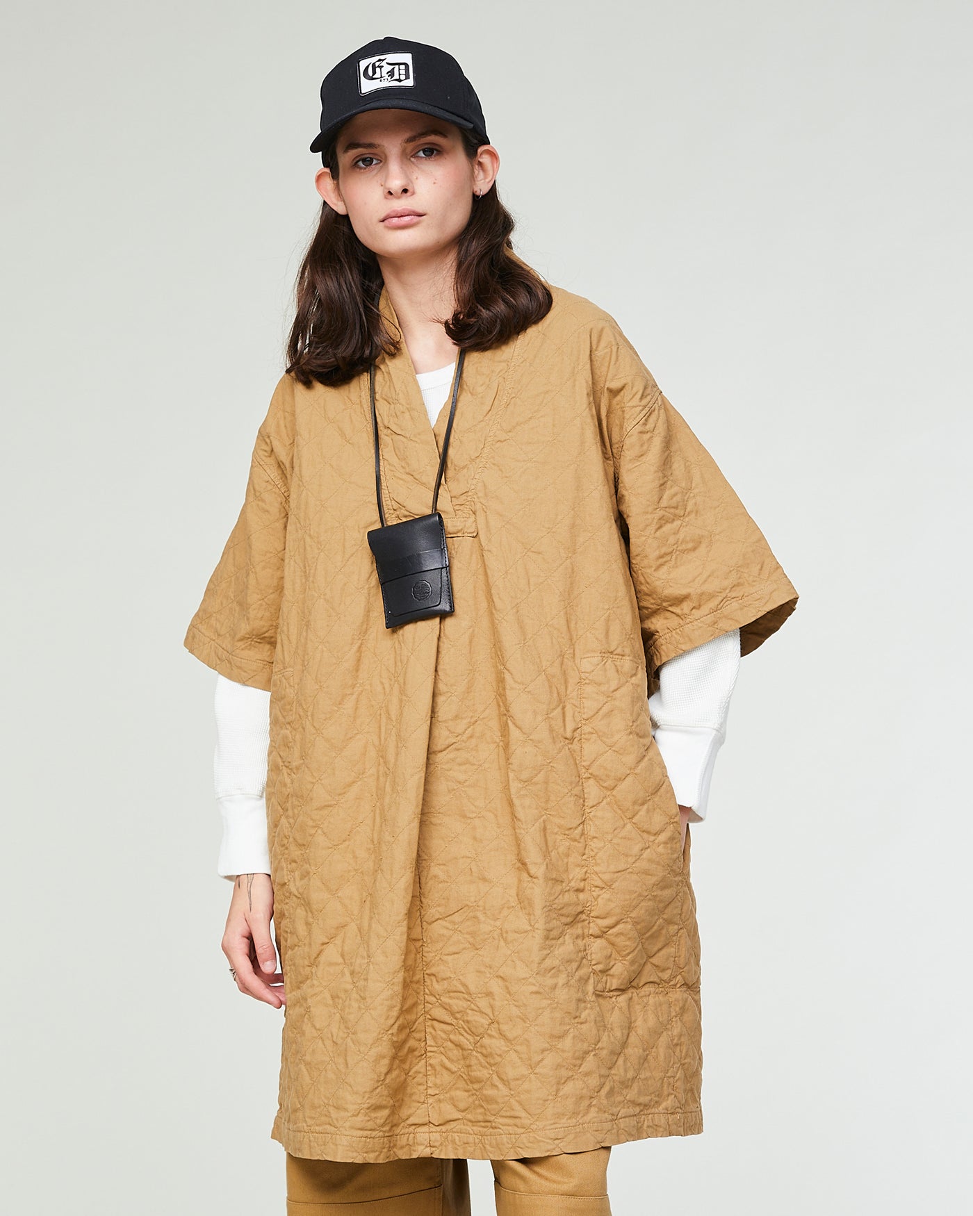 G.o.D Toku Dress Mighty Cotton Antelope