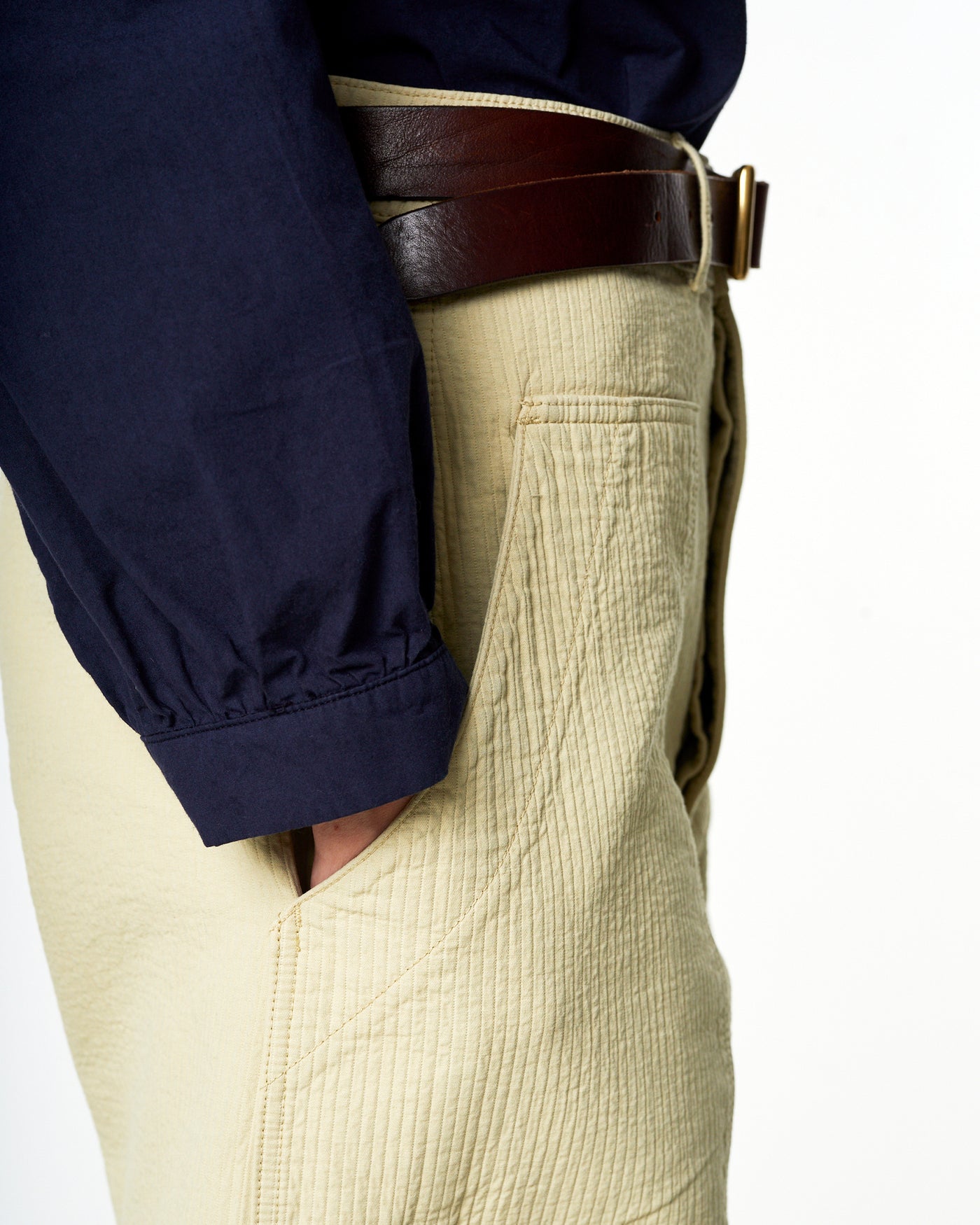 G.o.D Harvest Smock Massaya Cotton Navy Blue