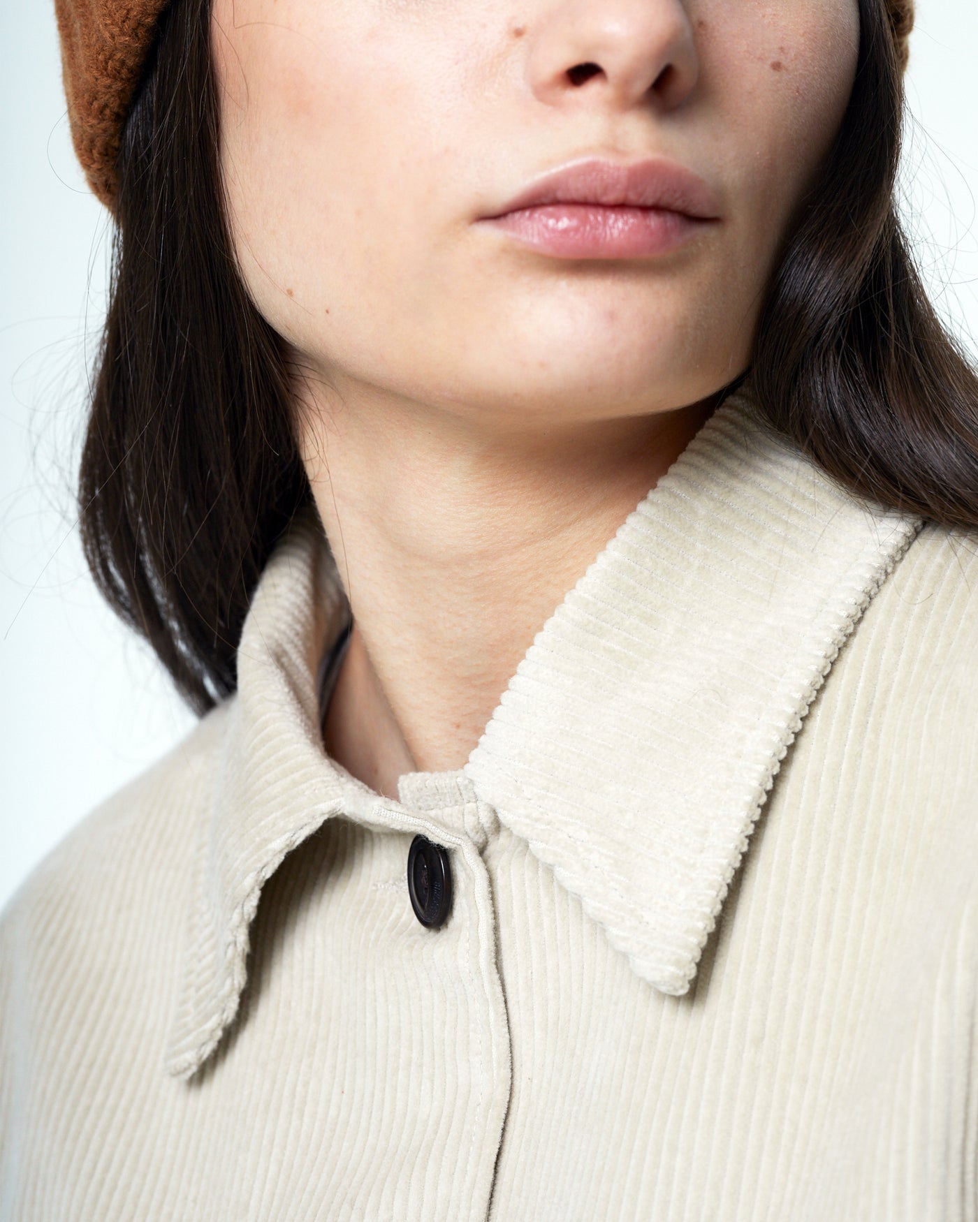 G.o.D Overshirt Corduroy Stone