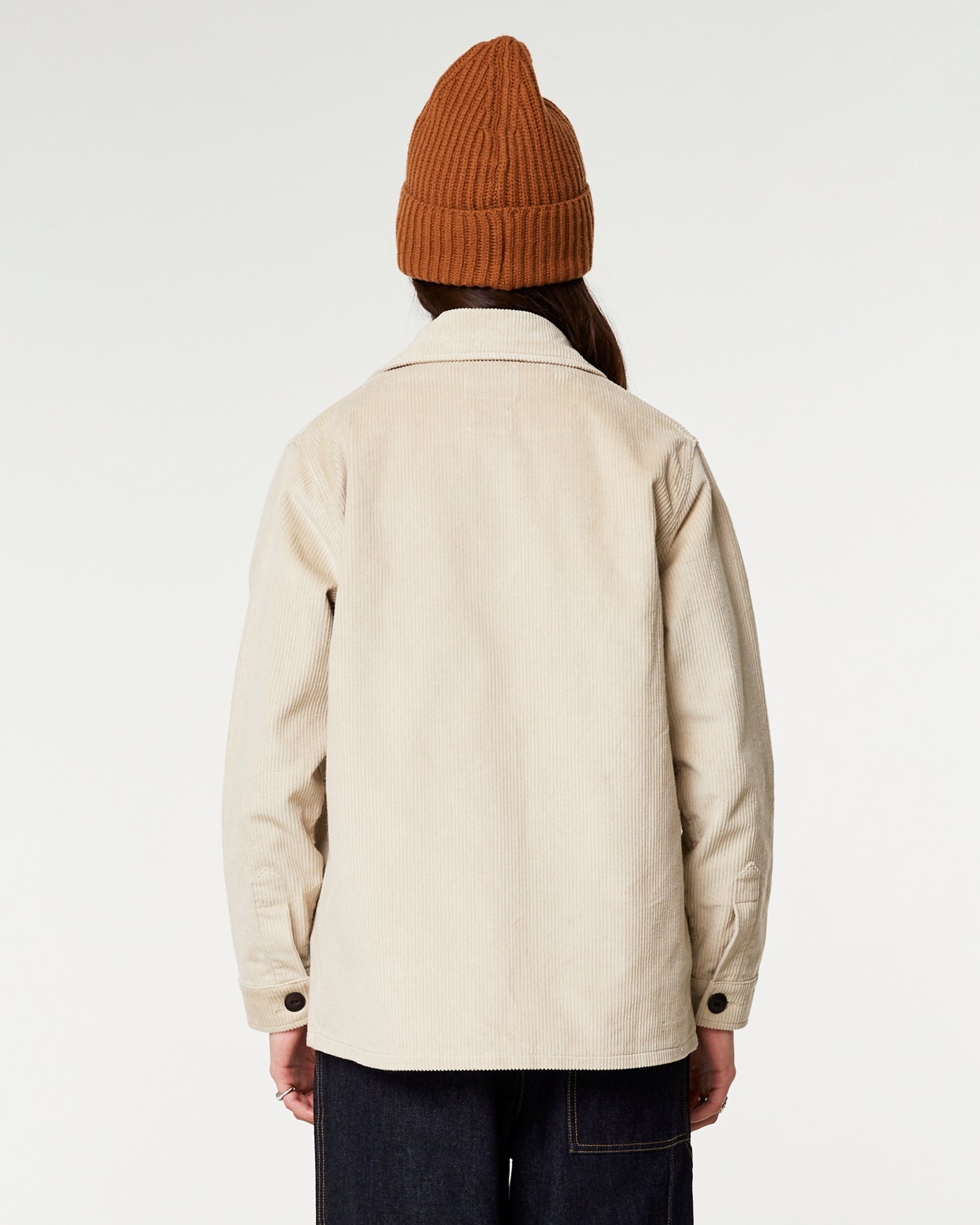 G.o.D Overshirt Corduroy Stone
