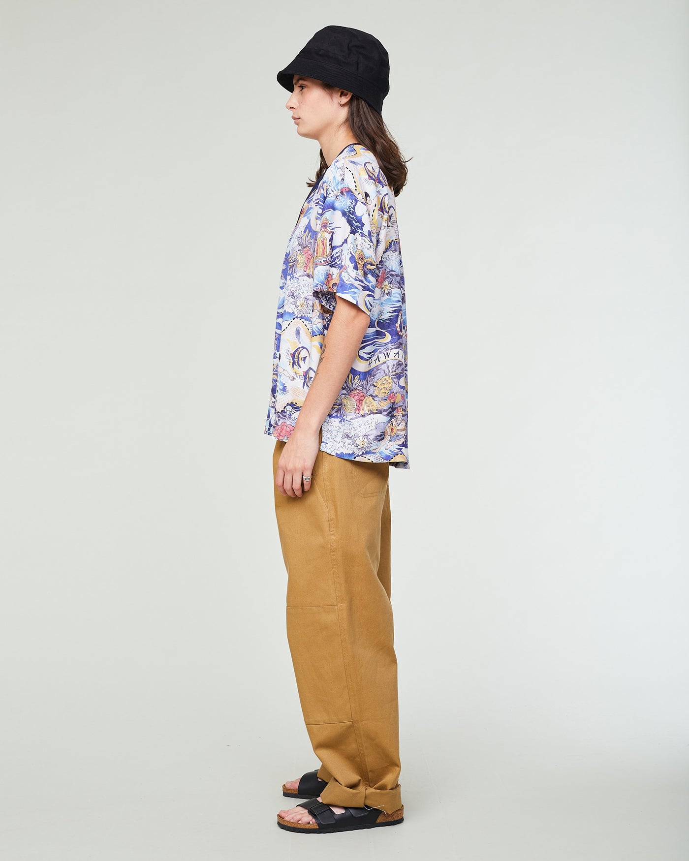 G.o.D Baseball Smock Mahala Rayon Multi