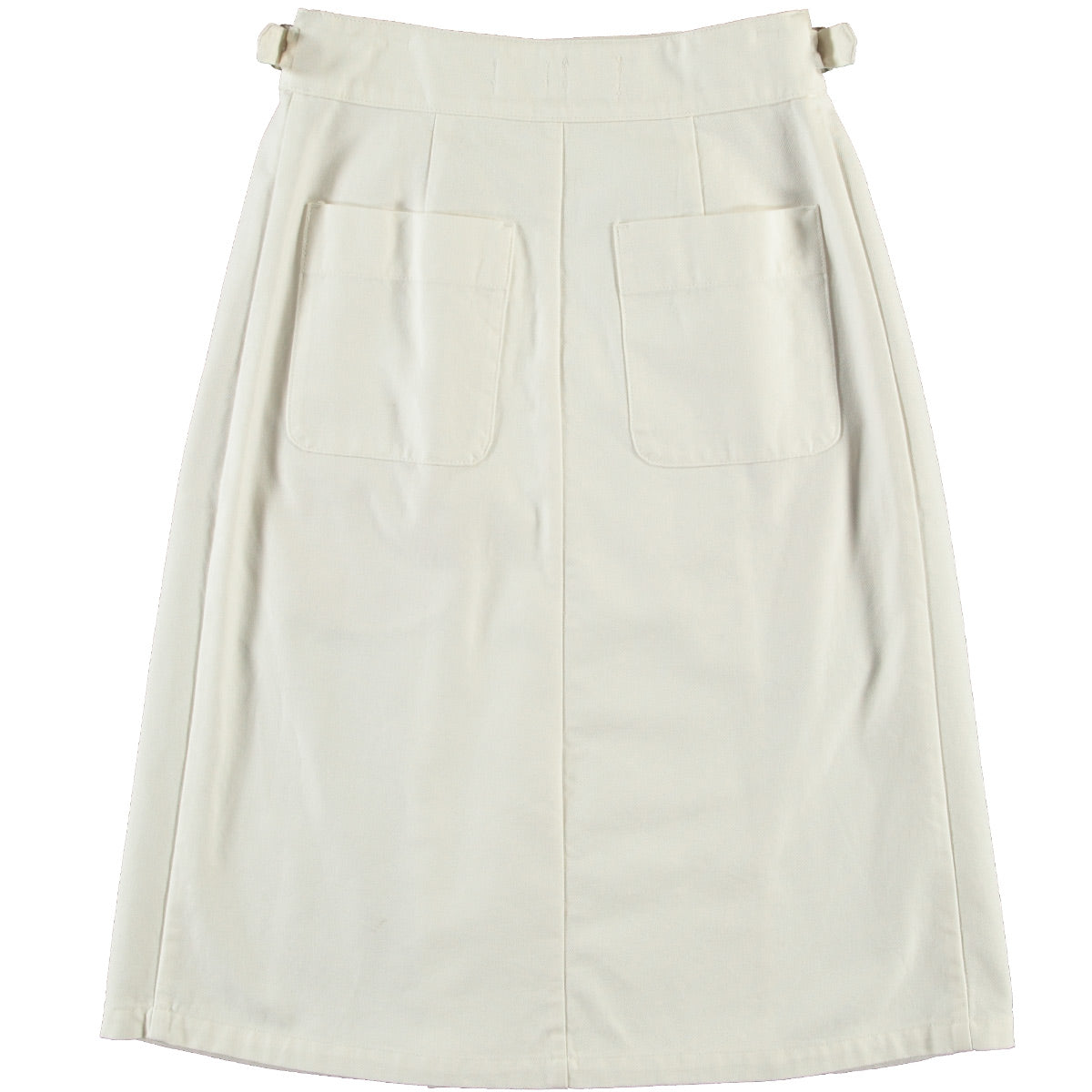 G.o.D Worker Skirt Cotton Twill White