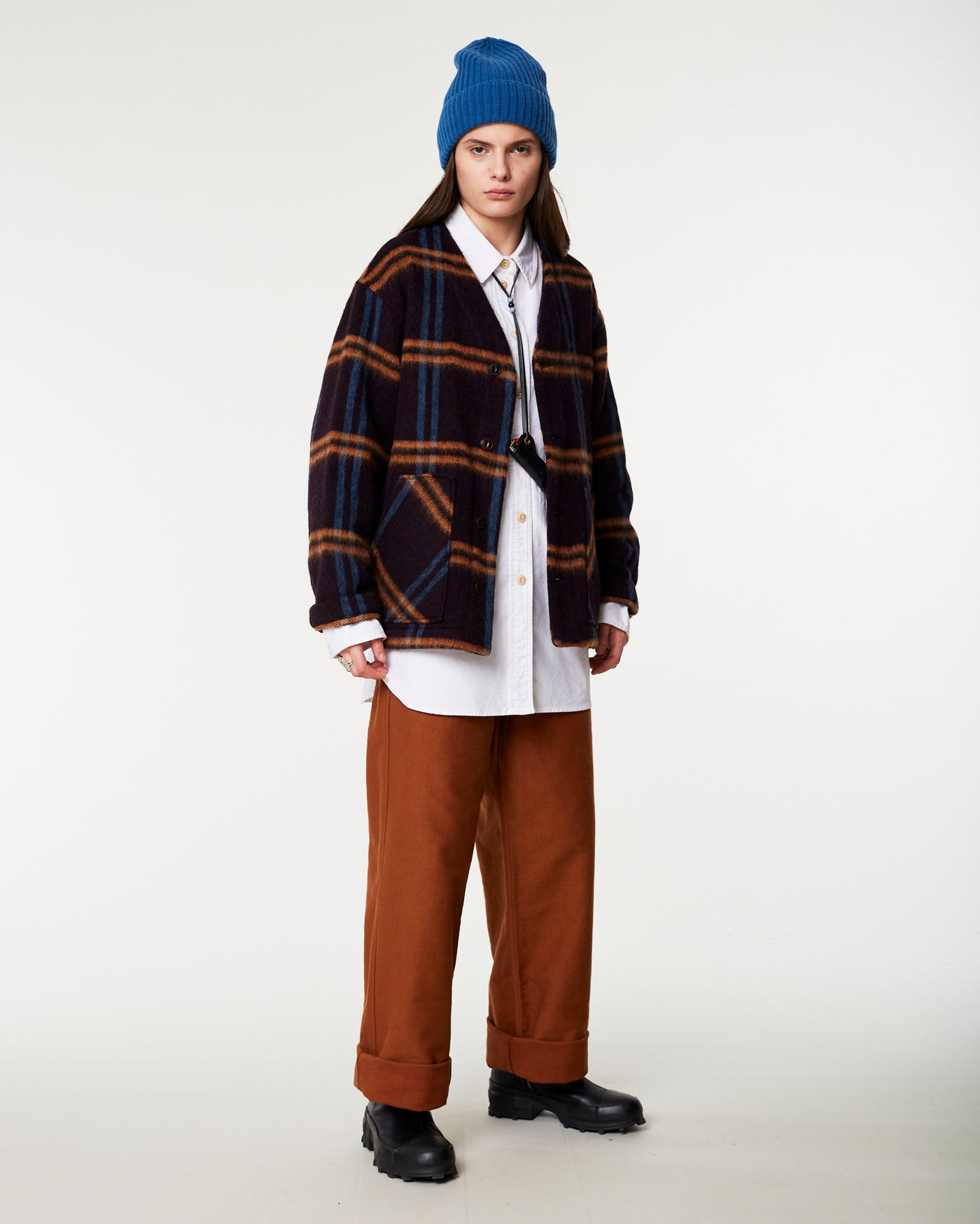 G.o.D Wool Cashmere Beanie Aqua