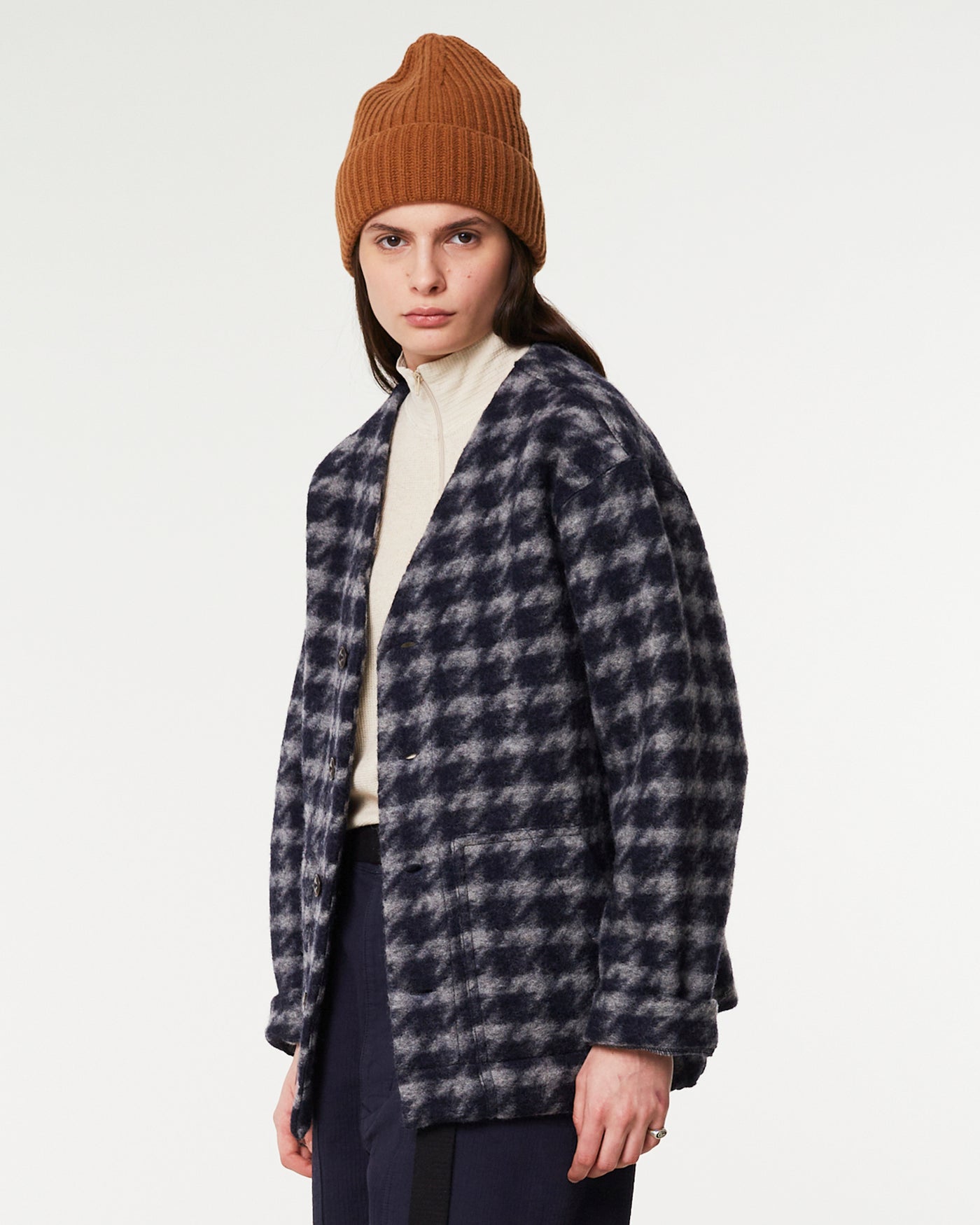 G.o.D Wool Cashmere Beanie Capuccino